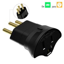 Adaptador Tripolar Antigo Tripolar Novo 10A 64120 – SMS