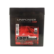 Bateria Selada Unipower Estacionária VRLA 12V 5,0Ah F187 UP1250