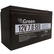 Bateria Selada Green Estacionária VRLA 12V 7Ah SEG