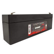 Bateria Selada Unipower Estacionária VRLA 12V 2,3AH F187 UP1223