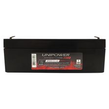 Bateria Selada Unipower Estacionária VRLA 12V 2,3AH F187 UP1223