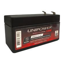 Bateria Selada Unipower Estacionária VRLA 12V 1,3AH F187 UP1213 06C00