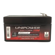 Bateria Selada Unipower Estacionária VRLA 12V 1,3AH F187 UP1213 06C00