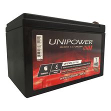 Bateria Selada Unipower Estacionária VRLA 12V 12,0AH F250 UP12120 06C027