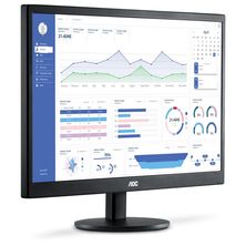 Monitor AOC 18,5" LED HD Widescreen HDMI VGA E970SWHNL