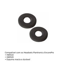 Almofada Headset Espuma HW510 HW520 Poly