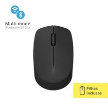 Mouse Sem fio Dual RA009 Bluetooth e Wireless - Rapoo
