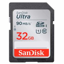 Cartão de Memória Sandisk Ultra 32GB Classe 10 SDSDUNR-032G-GN