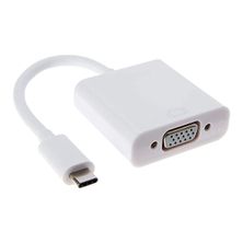 Cabo Adptador USB-C VGA 3.1 1080p Cirilo Cabos