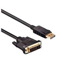 Cabo Adaptador Displayport DVI Macho Ion Cabos