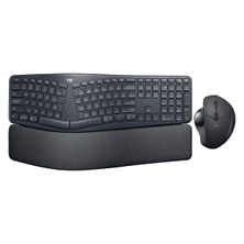 Teclado K860 e Mouse MX Vertical sem fio Logitech