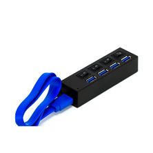 Hub USB 3.0 4 Portas com Chave 42.766 Cabos Golden
