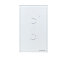 Interruptor Inteligente Touch 2 Teclas EWS 1002 BR Intelbras