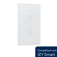 Interruptor Inteligente Touch 2 Teclas EWS 1002 BR Intelbras
