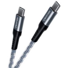 Cabo USB-C 2.0 de Nylon Trancado 1.5m UCC04 Geonav