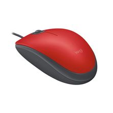 Mouse com Fio USB M110 Vermelho Logitech