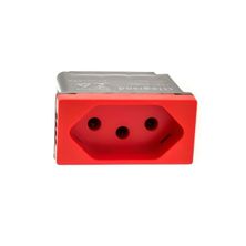 Tomada Pial Plus 10a 2p+t Verm 615083 Legrand
