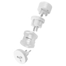 Adaptador Conversor de Tomada Universal Branco CP100 - OEX