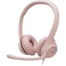 Headset Logitech USB H390 Rosa 981-001280