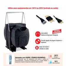 Autotransformador 750VA Bivolt 291 Force Line