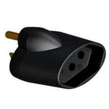 Adaptador Tripolar Novo Padrão Tripolar Padrão Antigo 15A 64122 – SMS
