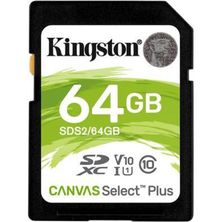 Cartão de Memória SD 64GB SDS2/64GB Kingston