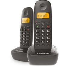 Telefone Sem Fio Ts 2512 Preto 4122512 Intelbras
