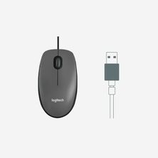 Mouse com Fio USB Óptico M100 Logitech