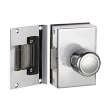 Fechadura Elétrica Amelco FV33ICR Porta de Vidro com Abertura Interna