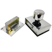 Fechadura Elétrica Amelco FV33ICR Porta de Vidro com Abertura Interna