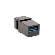 Keystone USB Preto 3.0 Fêmea Cabos Golden