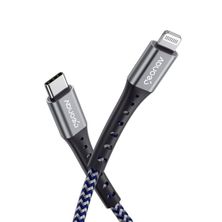 Cabo Lightning USB-C 2m Carga Rápida LIUC02K Geonav