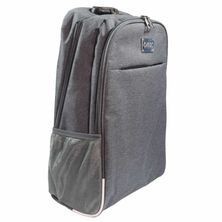 Mochila com cadeado Notebook 15,6" Safety BK108 Cinza OEX