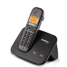 Telefone sem Fio com Entrada para 2 Linhas Preto TS5150 4125150 – Intelbras
