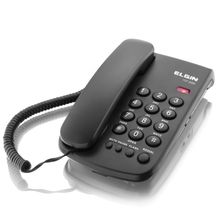 Telefone com Fio e Chave de bloqueio TCF 2000 - Elgin