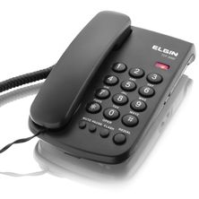 Telefone com Fio e Chave de bloqueio TCF 2000 - Elgin