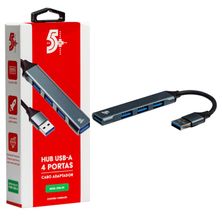 Hub Adaptador 4 Portas USB 3.0 USB 2.0 018-7458 5+