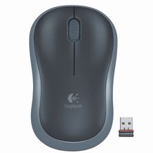 Mouse sem Fio Logitech M185 Compacto Conexão USB