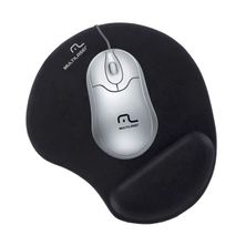 Apoio Para Mouse Em Gel Com Apoio Para Punho Preto Ac024 Multilaser