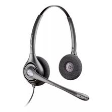 Headset Supra Plus Banda Larga Biauricular com Antirruído HW261N Plantronics - Poly HP