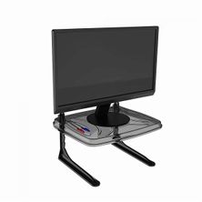Suporte Para Monitor Ergolution Fumê Com Suporte Celular 005398 Reliza