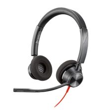 Headset Blackwire BW3320 USB-C com Adaptador USB-A 8X220AA Poly