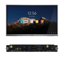 Kit Tela Interativa Touch 65” + Módulo OPS Intel Integrated - Hikvision