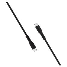 Cabo USB-C 2.0 Em Silicone 1,5M Preto ESC06SBK Geonav