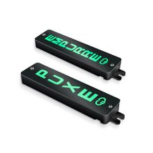 Display Sinalizador Led Puxe Empurre ABS 12V Preto 212020 GP Control
