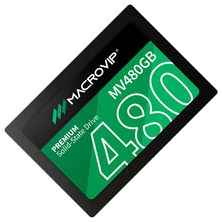 SSD 480GB SATA III 6GB/s Macrovip MV480GB Leitura 520MB/s Escrita 450MB/s
