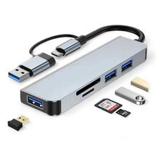 Hub Usb-c 5 Em 1 C/ Cabo de 2mt+fonte 20129490 Comtac