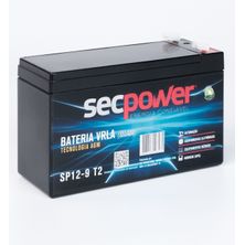 Bateria Selada Vrla 12v 9ah Sp 12-9 T2 Secpower