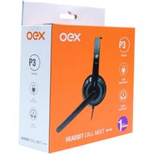Headset Call Meet Cabo 1,3 metro P3 HS103 OEX