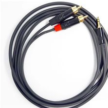 Cabo de Áudio P2 Estéreo para 2 RCA Macho 2 Metros Cabos Golden